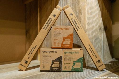 Georganics Mineral Toothpastes and Environmental Toothbrushs